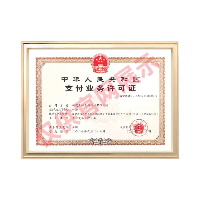 支付业务许可证